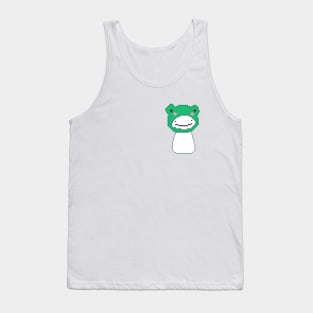 dream blob with froggy hat pixel art Tank Top